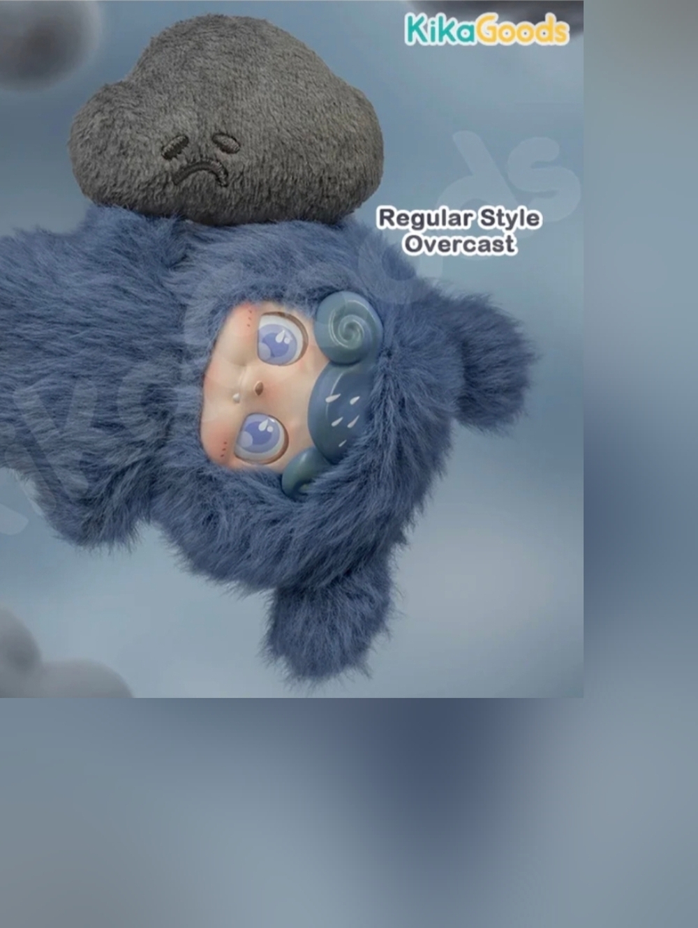 Overcast | Jotoys Q. Kid Weather Forcast Plush Confirmed Blind Box